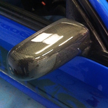 carbon wing mirror cover